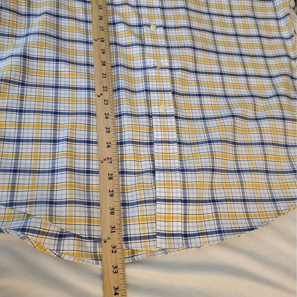 Lot Of 2 Brooks Brothers Shirt Men Multicolor Plaid Long Sleeve Non Iron Large - Picture 13 of 13
